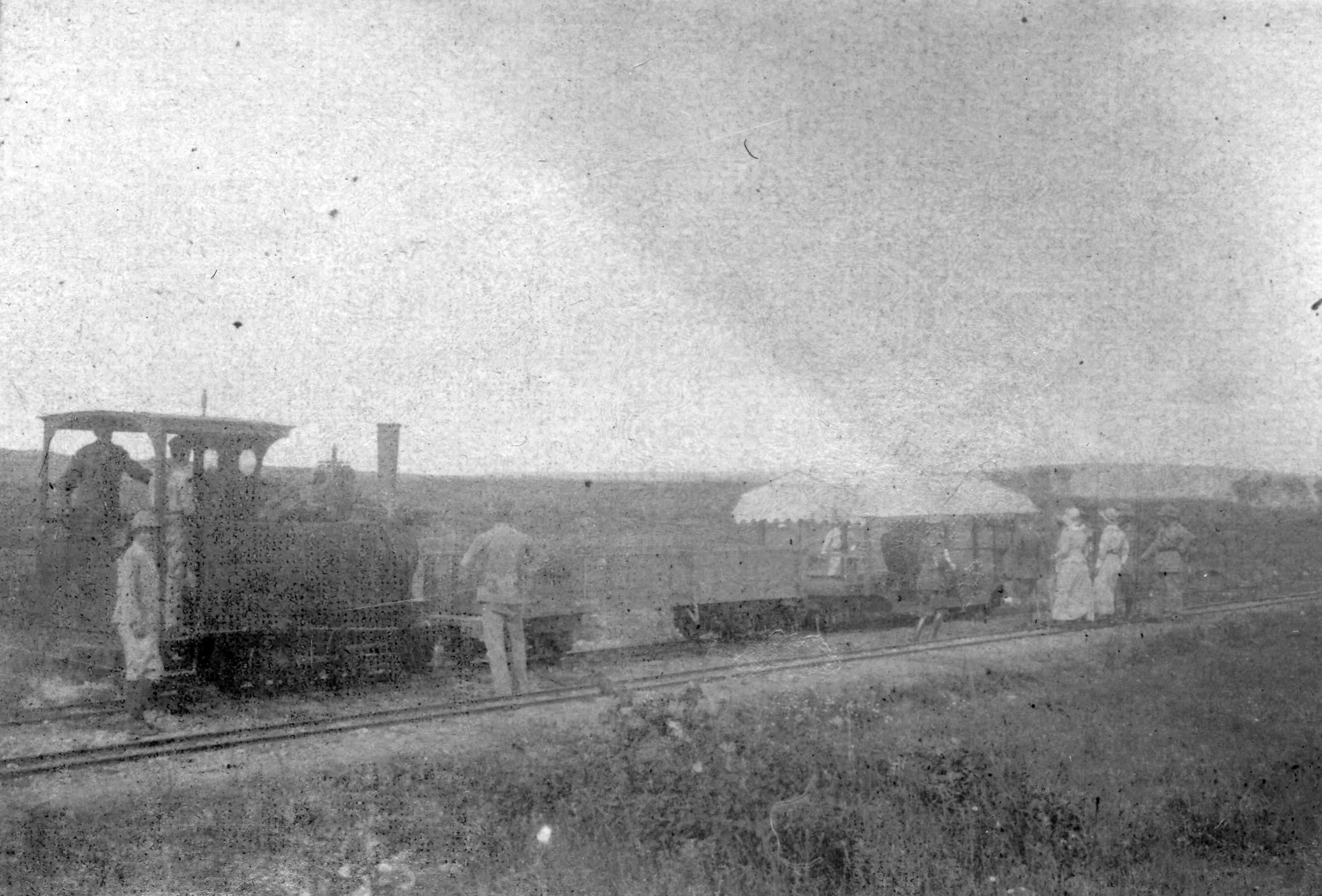 A train at No. 5 Canadian General Hospital.jpg